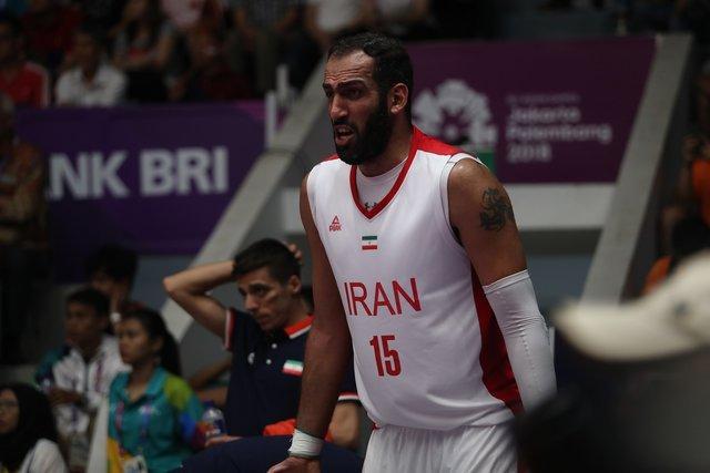 شکست تیم ملی بسکتبال ایران در شب درخشش حدادی